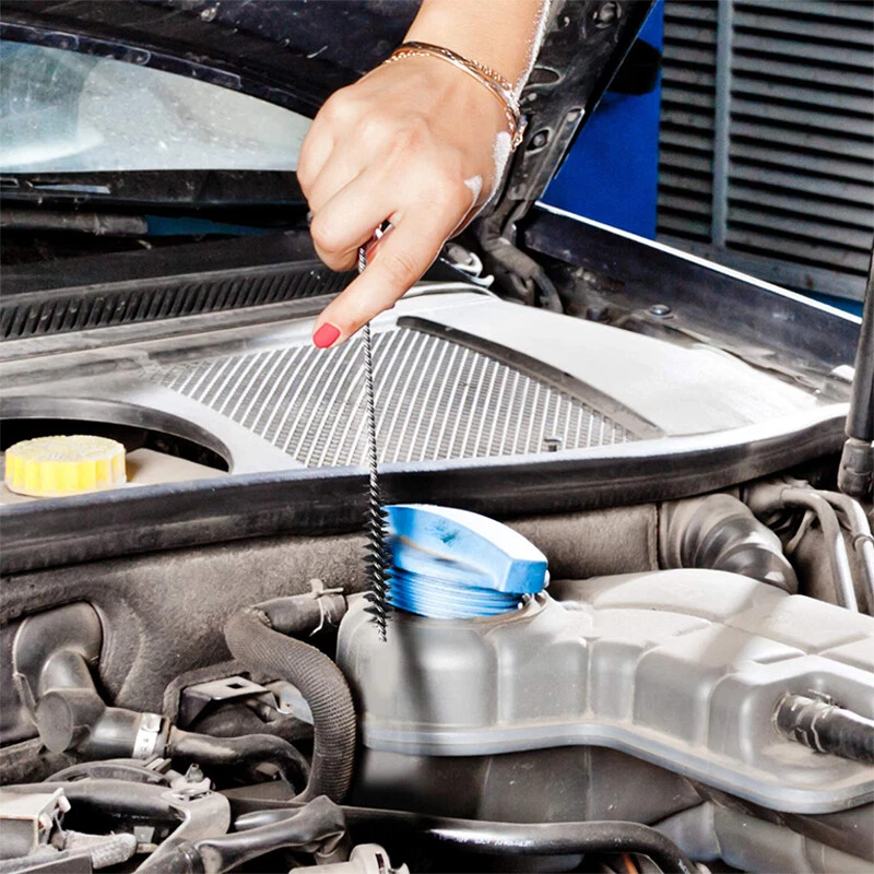 Kit de limpieza de carburador juego de agujas cepillos para motocicleta herramienta de limpieza de chorro de carburador Foto 4 de 4