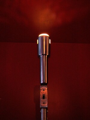 Vintage 1950's Electro Voice 664 dynamic microphone custom LED