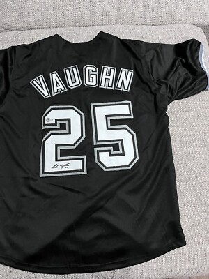 Andrew Vaughn Signed Autograph Custom Jersey Beckett Coa Chicago White  Sox