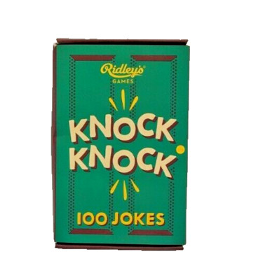 Neu OVP 100 Knock Knock Witze | Klassische Witze. Ridley's Games 2.Wahl*