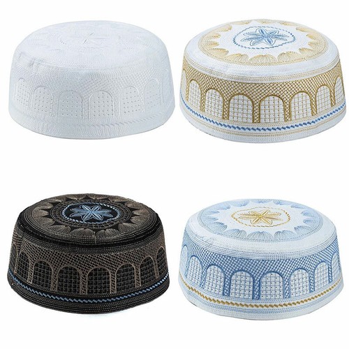 FASHION musulmani Preghiera Islamica Arabo Cappello Cappelli Uomo musulmano  CAPS indian hat cap | eBay
