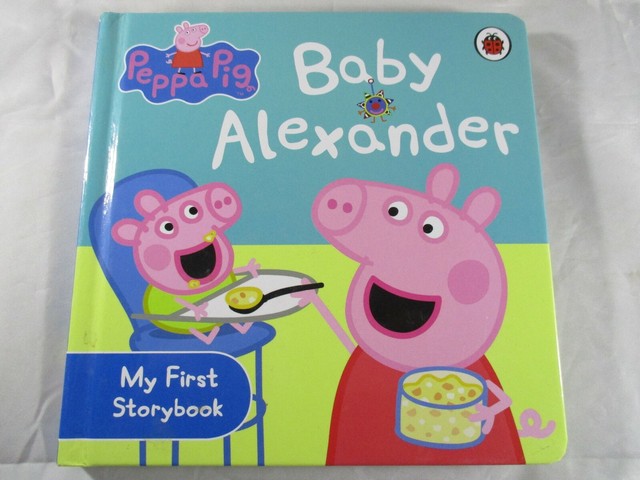 peppa pig baby alexander book