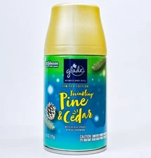 1 Glade TWINKLING PINE CEDAR Automatic Spray Refill Air Freshener 6.2 oz