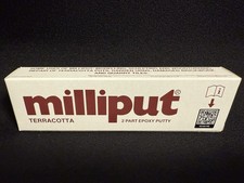 Milliput Terracotta 2-Part Epoxy Putty 4oz 113.4g Modeling Sculpting Repair NEW