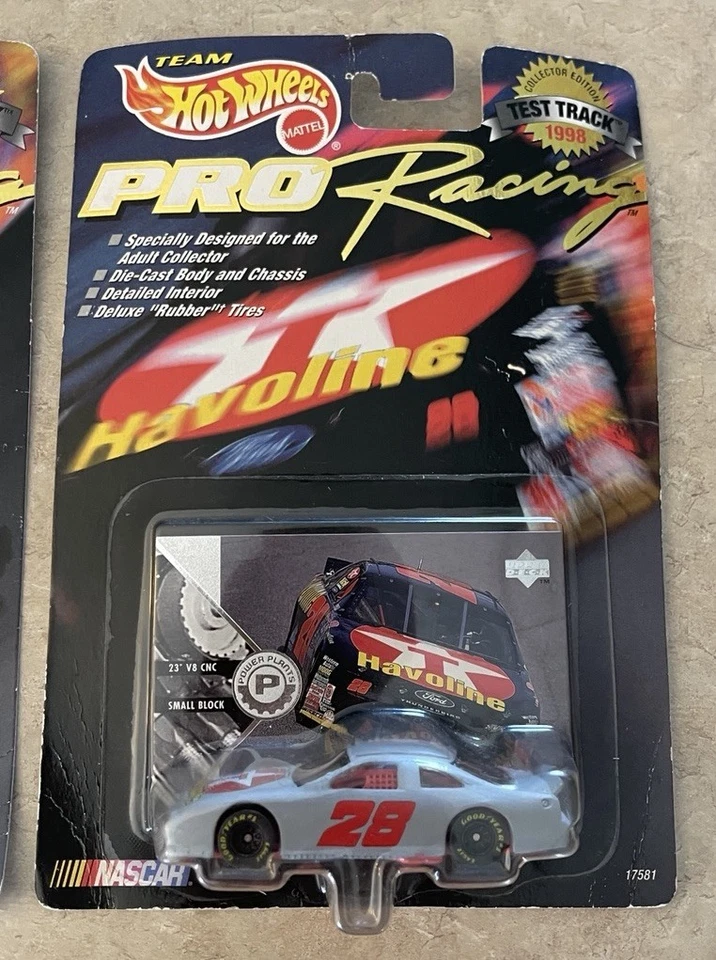 Team Hot Wheels Pro Racing 1ª Edición Ernie Irvan Kyle Petty 1997 1/64 Lote de 2 Foto 3 de 4