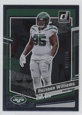 2023 Panini Donruss Press Proof Silver 11/100 Quinnen Williams #234 11nu