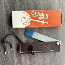 GERBER 5” Sportsman’s Steel With Original Box. Brand New W/Sticker On Blade