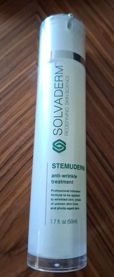 Stemuderm Anti Wrinkle Cream - Peptides & Hyaluronic Acid Serum 1.7 fl. oz NWOT 
