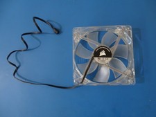 Corsair 120mm Clear Frame PC Cooling Fan A1225M12S 12V 0.38A 3-Pin / 3-Wire DC B