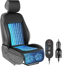 2026 Upgraded Cooling Car Seat Cover Front Seat 12v-24v Ventilated Cooling Car
