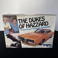 MPC The Dukes of Hazzard General Lee Dodge Charger Model Kit 1/25 Open Box 1979