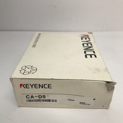 Keyence CA-D5 Camera Extension Cable 5M for Vision System - New in Box