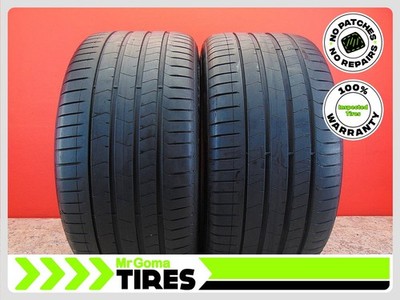 2 PIRELLI P ZERO PZ4 B PNCS  XL 305/35ZR21 USED TIRES 7.1/32 TREAD PZERO 3053521