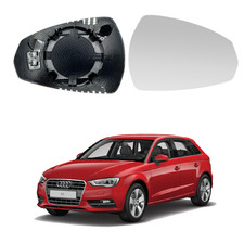 Vetro specchietto retrovisore DESTRO Per Audi Per A3 S3 RS3 RS AS 3 2013-2020