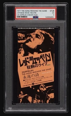 Original Led Zeppelin Concert Memorabilia for sale | eBay