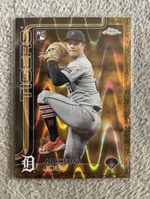 2025 Topps Gilded - Jackson Jobe Ray Wave 12/25 RC Detroit Tigers