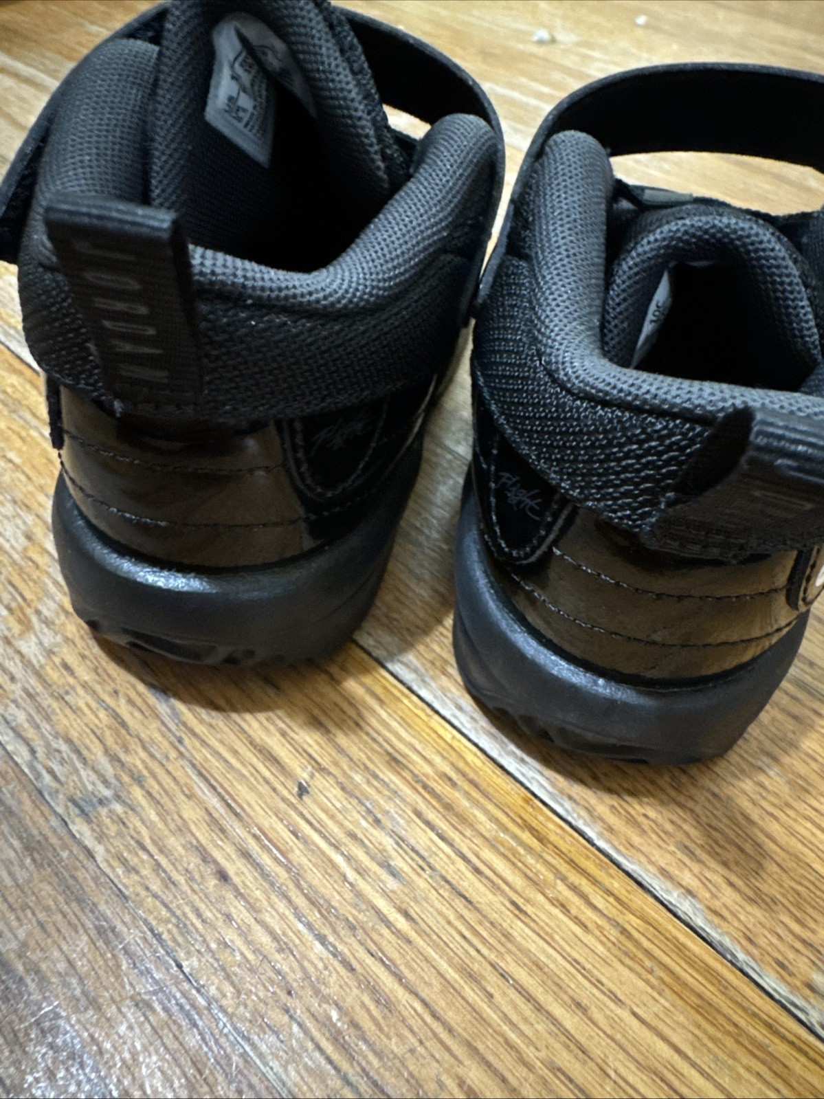 Toddler NIKE AIR JORDAN MAX AURA 6 (TD) Black/Black (FQ8296 001) NWOB Size 10C thumbnail 3