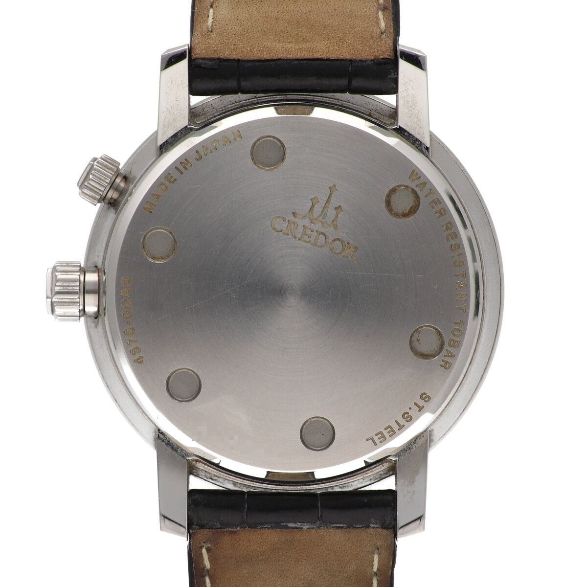 T*♥様 Seiko Credor クォーツ Seiko Credor Node GCBT997 4S76 Retrograde Day Date Power Reserve