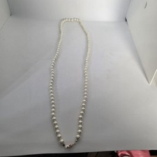 Women's Necklace Faux Pearl Single Strand Necklace