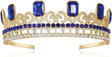 Audrey Descendants Crown,Descendant Crown,Princess Gold Crown,Halloween Costume