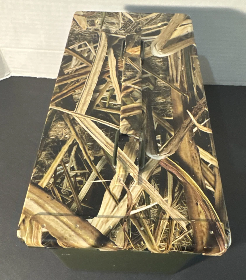 Mossy Oak Tree Line Camo Metal Ammo Box - Image 2 of 4