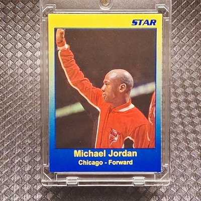 Michael Jordan 1991 Star Co Yellow Border Blue Promo - RARE Limited #   