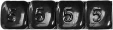 NEW K&L WHEEL WEIGHTS 5 GRAM BLACK 360 PIECE/BOX 32-3493 FAST SHIPPING