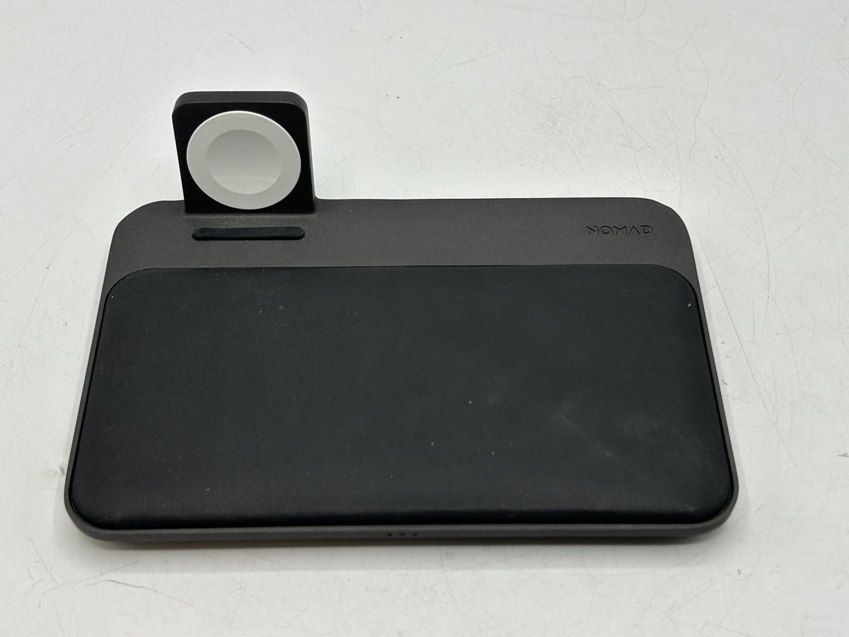 Nomad Base Station Pro 7.5W Flat Qi Wireless Charger Black - NO AC
