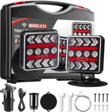 USB-C Magnetic Wireless Trailer Lights Kit, IP67 Waterproof LED for Towing