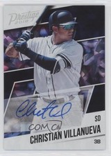 2018 Chronicles Xtra Points Holo Silver 2/25 Christian Villanueva Auto s3g