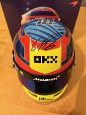 F1 McLaren Oscar Piastri 2023 Season 1:2 Mini Helmet & Signed 🇦🇺