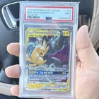 Pokemon 2019 SM Team Up Pikachu & Zekrom GX TAG TEAM 33/181 Holo PSA 9