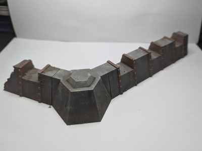 Betonsperre Bausatz Grimdark Wargaming Sci-Fi Gelände 28mm Maßstab