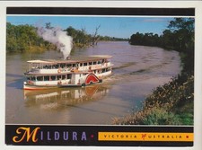 P.S MELBOURNE MURRAY RIVER MILDURA VICTORIA  ASM POSTCARD