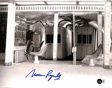 Norman Reynolds Signed Star Wars ESB Hoth Base 1x14 Photo Beckett