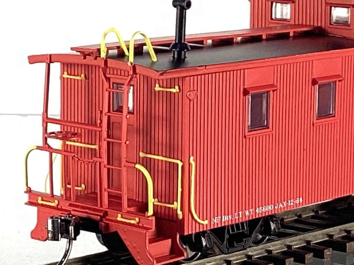 Wooden HO Caboose Model Railroad Freight Cars for sale | eBay