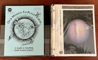 LOT of NASA Official Lithographs Hubble, Teaching Guide K-3, Posters, Educators