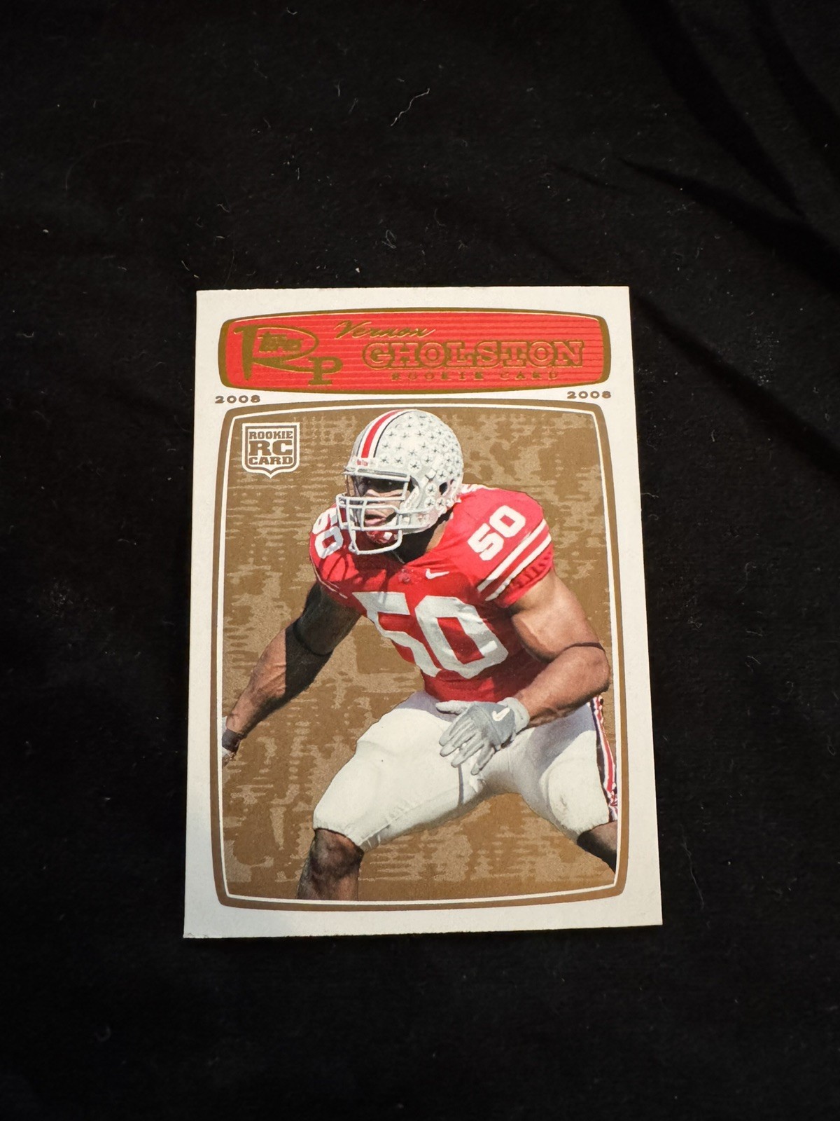 Vernon Gholston Topps Rookie Progression #211 Gold