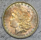 1883-O Morgan Dollar Toned  #5ZZV