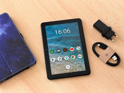 Amazon Fire HD 8 12. Gen 32GB ohne Werbung +Hülle/Ladegerät +Google Play/YouTube