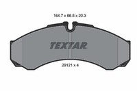Bremsscheiben-BremsbeläGe-Kit Textar 2912112 FüR OE 1906401 - 2992339 - 2995633