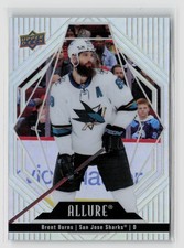 Brent Burns #89 2022-23 Upper Deck Allure Sharks