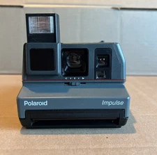 Used Vintage Polaroid Impulse Gray Instant Film Camera- Untested