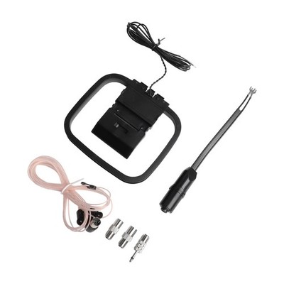 Kompakte und stilvolle AM/FM Loop-Antenne platzsparend für Audio-Setup