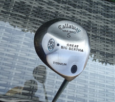 LADIES CALLAWAY GREAT BIG BERTHA TITANIUM 5 WOOD LOFT 18* GRAPHITE L FLEX 42"