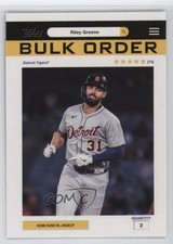 2026 Topps Series 1 Costco Flagship Collection Bulk Order Riley Greene #BO-8 b4d