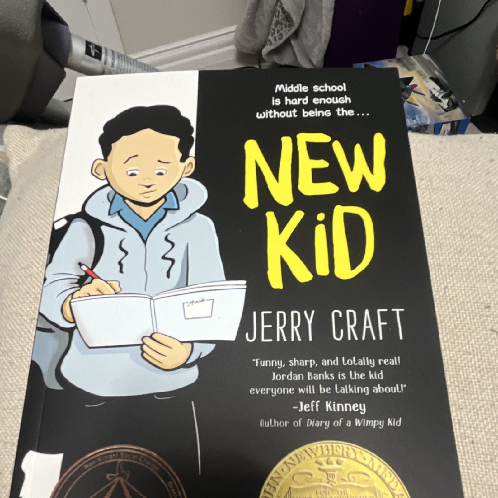 HarperCollins New Kid by Jerry Craft Softcover Graphic Novel for Ages 8-12