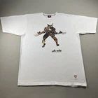 Vintage Ecko Unltd Wolverine T-Shirt Large White Marvel Comics X-Men Rhino y2k
