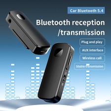 Bluetooth-Compatible Audio Receiver Transmitter 3.5mm AUX Car Wireless Calling