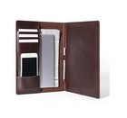 NIB Jeereal Leather Padfolio Cover Lovely Brown Quality Gift Office Exec — photo 1